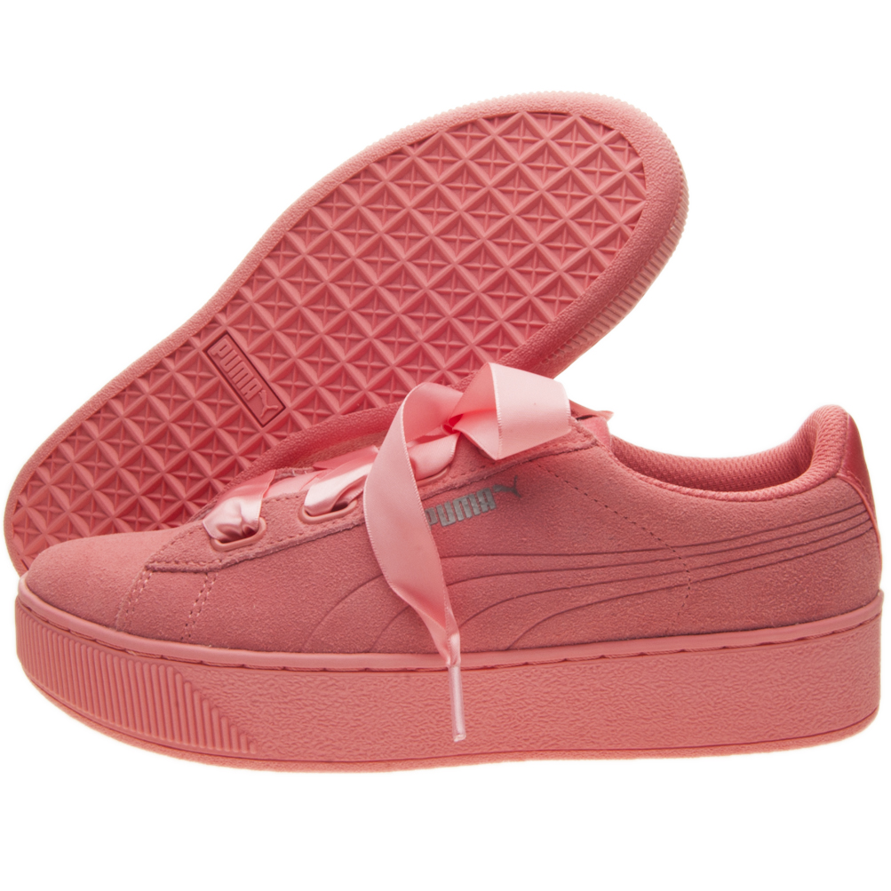SCARPE PUMA VIKKY PLATFORM RIBBON S TG 38 COD 366418 03 9W US 7.5 UK 5 CM 24 SCARPE PUMA VIKKY PLATFORM RIBBON S TG 38 COD 366418 03 9W US 7.5 UK 5 CM 24