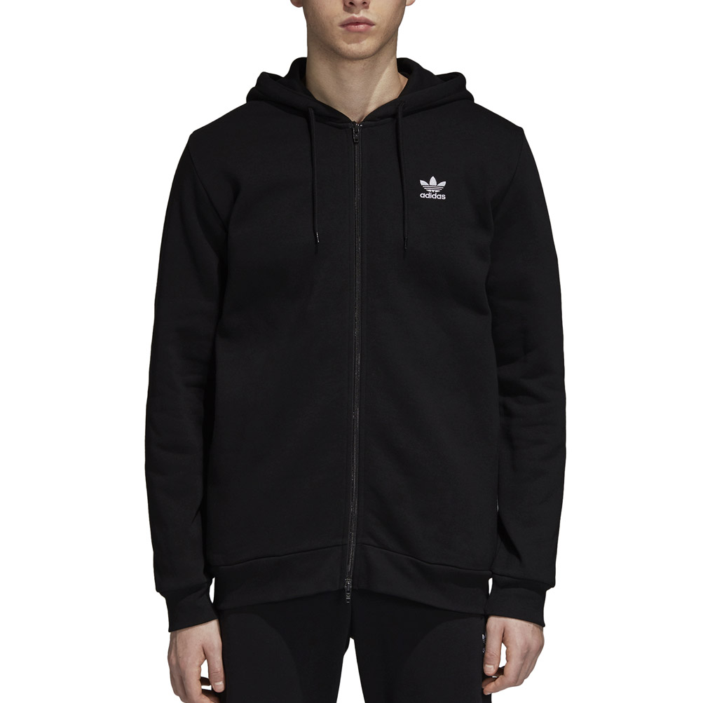 felpa asics trefoil nera