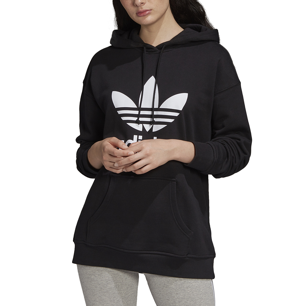 felpa asics trefoil nera